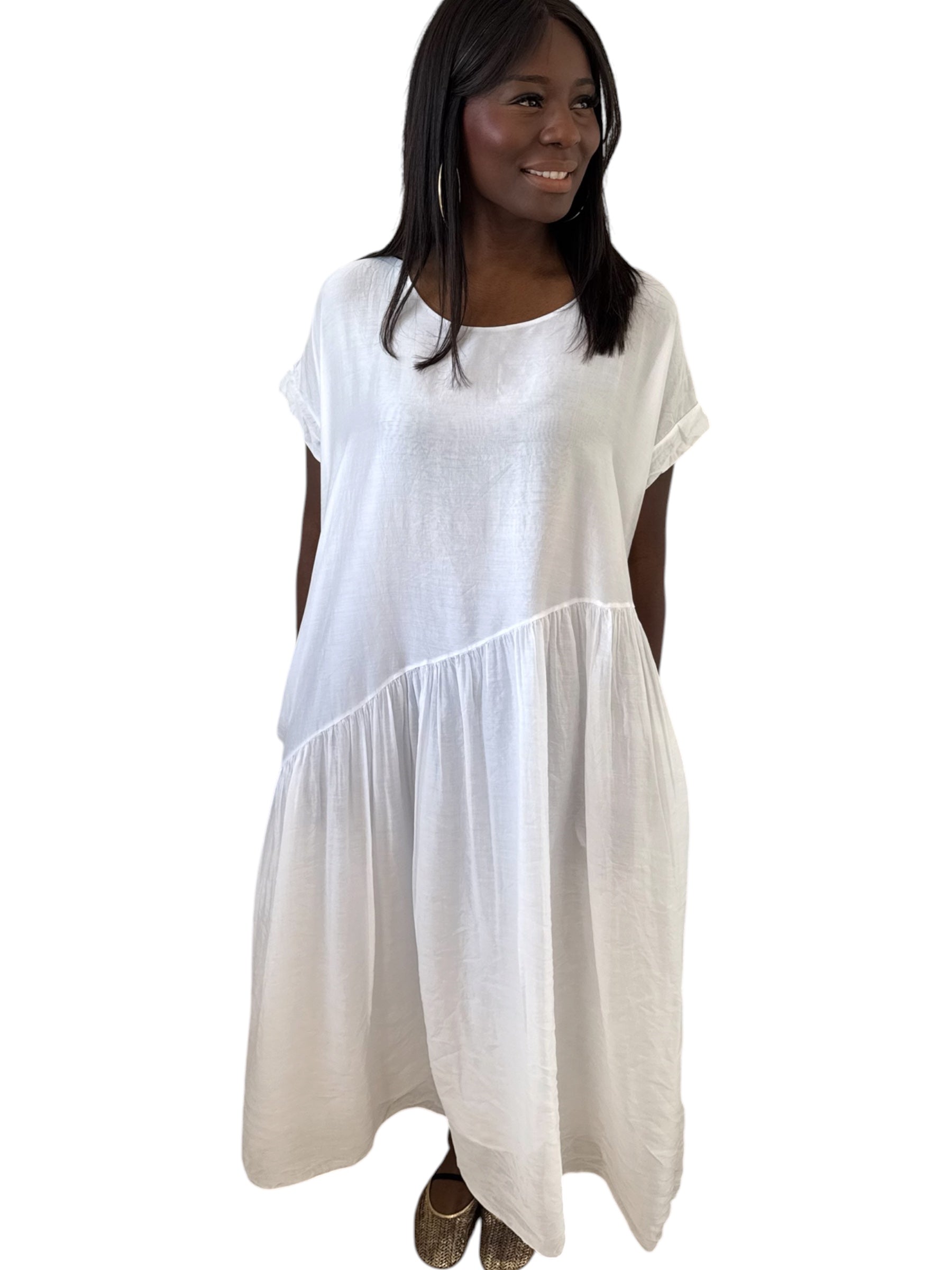 ROBE FLUIDE BLANCHE