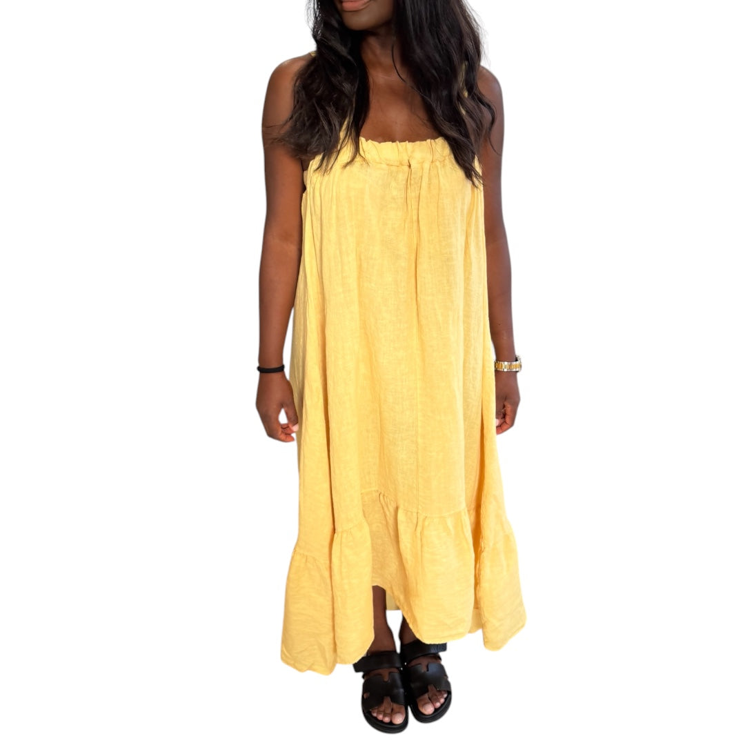 ROBE LUCIE JAUNE