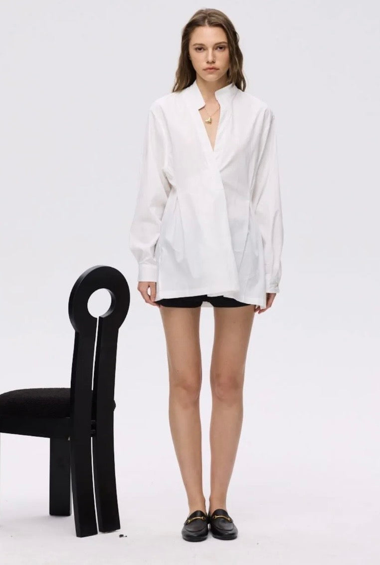 CHEMISE CROISER BLANC