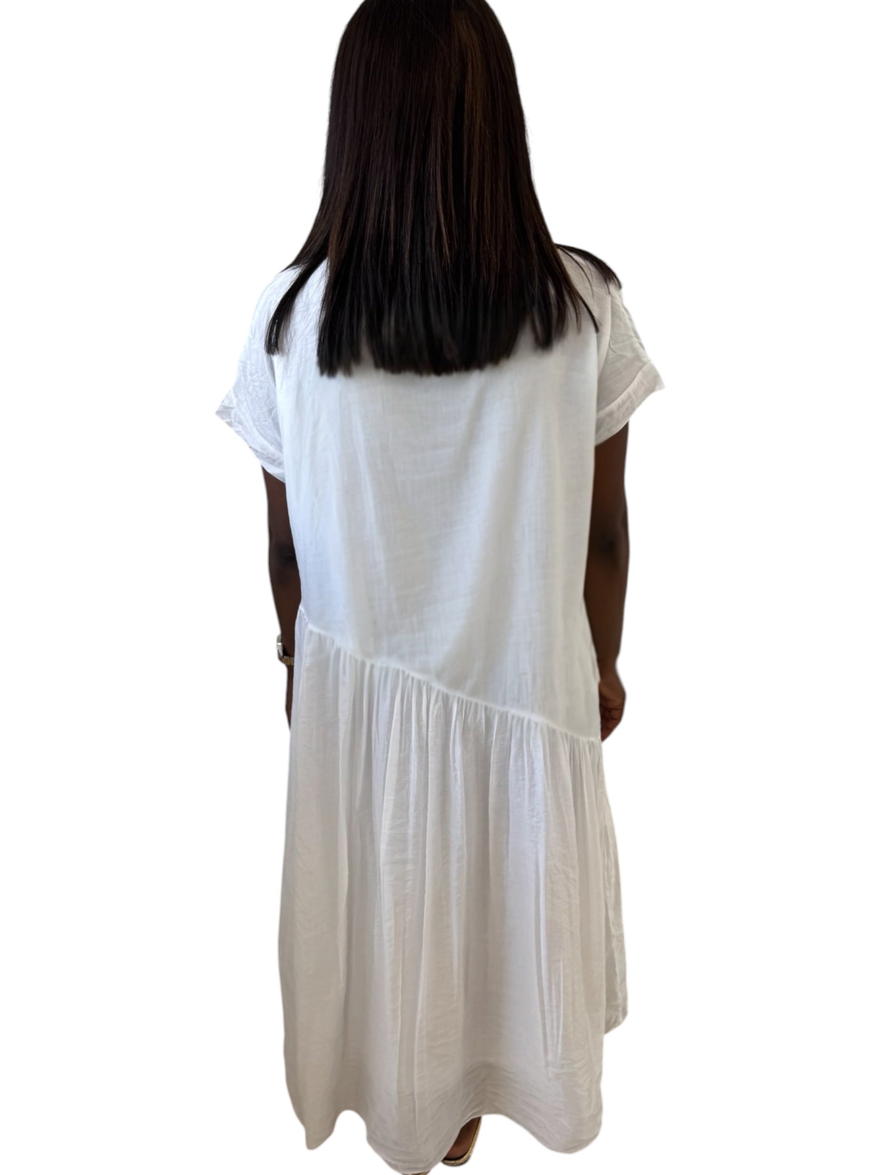 ROBE FLUIDE BLANCHE