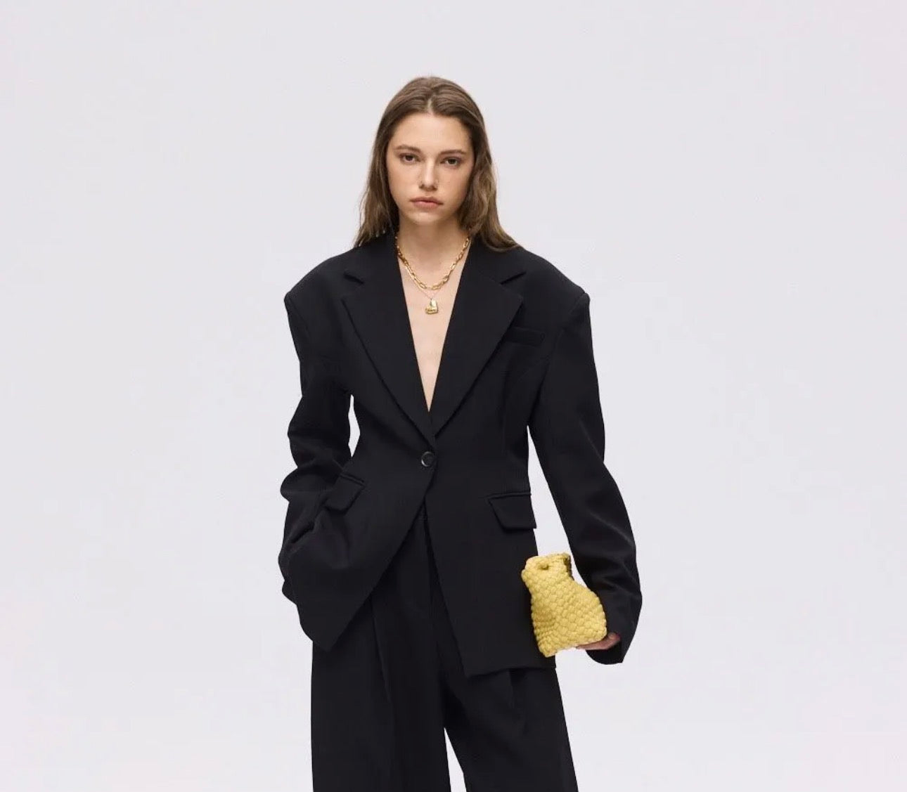 BLAZER ÉPAULETTE NOIR