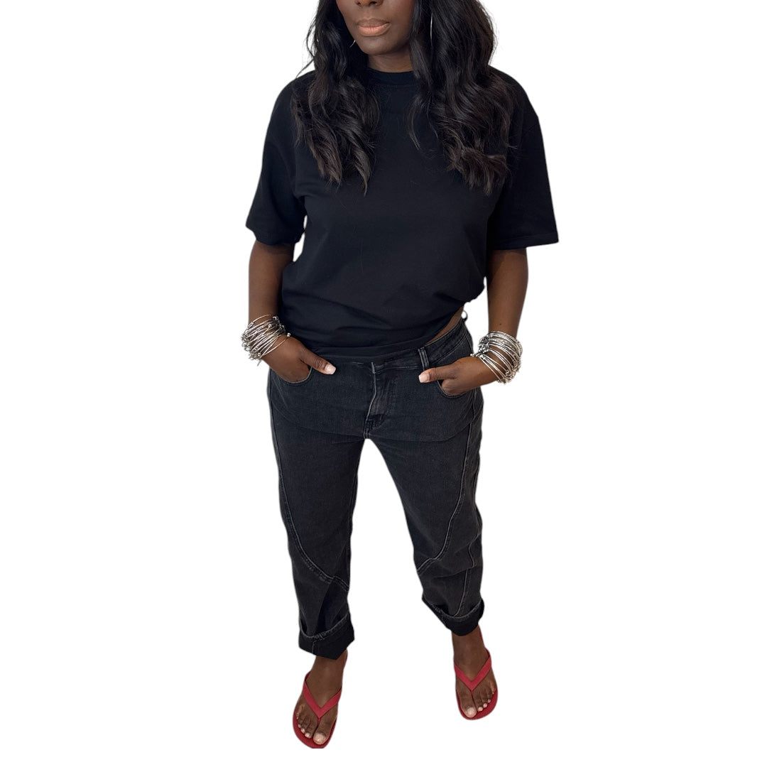 T-SHIRT COEUR NOIR