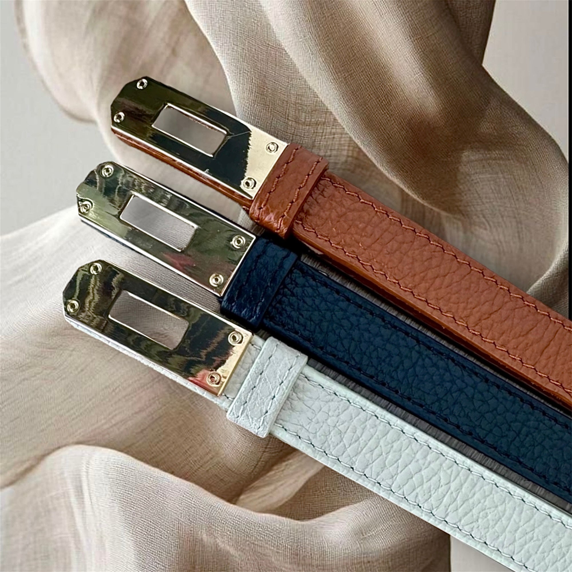 CEINTURE BOUCLE CUIR