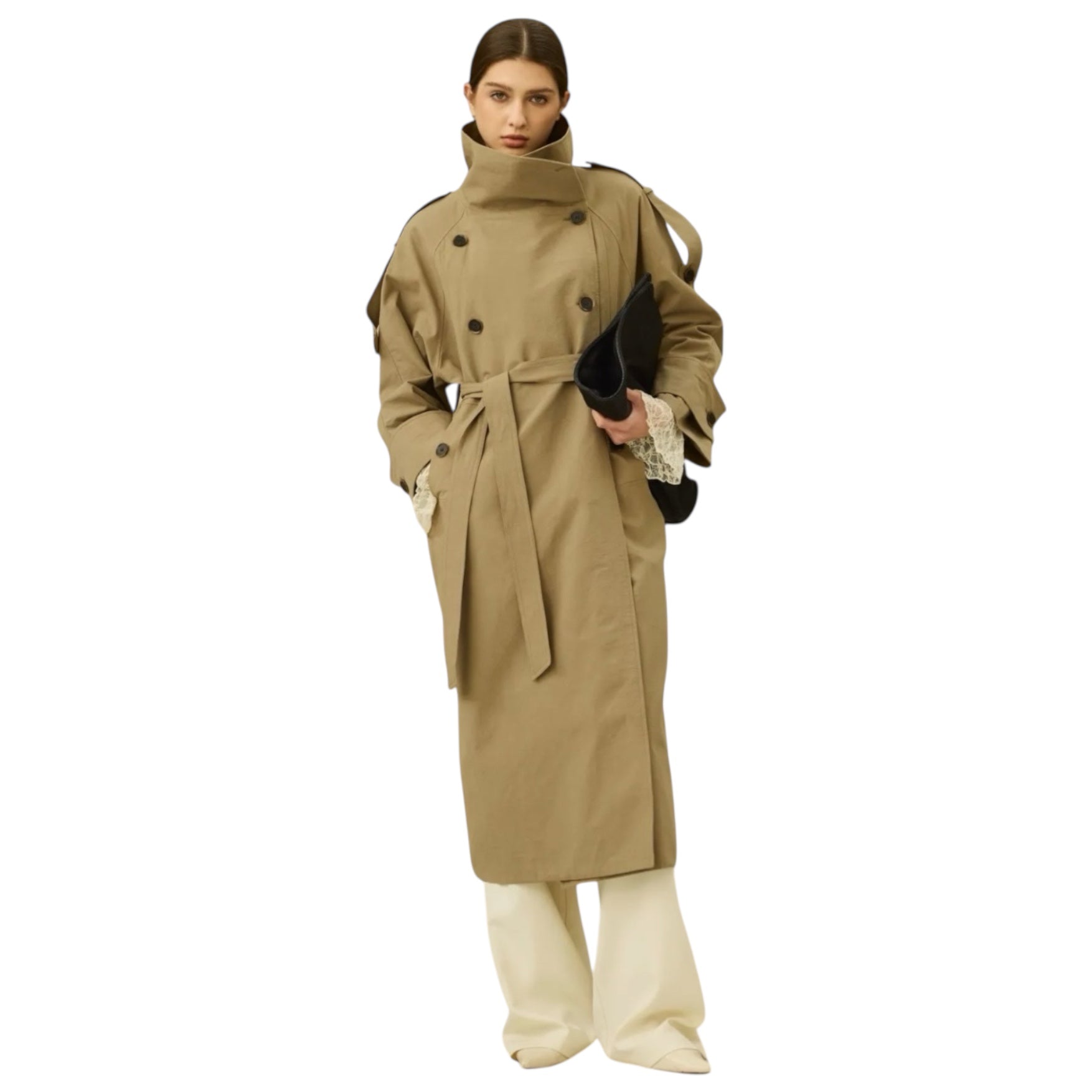 TRENCH OLIVE